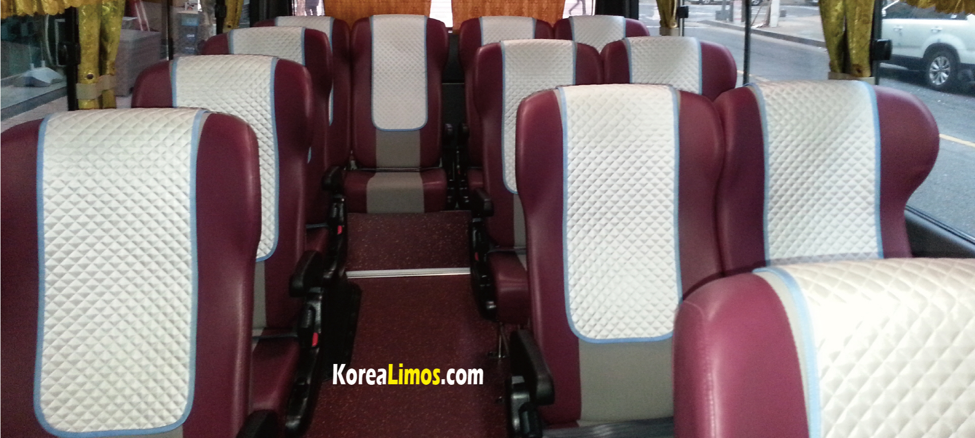 korea bus rental